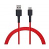 Kabel USB-C Xiaomi Braided Cable Red 1m 2A