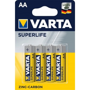 Baterie cynkowo-węglowe Varta AA (R6) 4 szt.