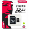 Karta MicroSD Kingston 32GB Class 10 + Adapter