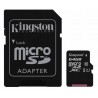 Karta MicroSD Kingston 64GB Class 10 + Adapter